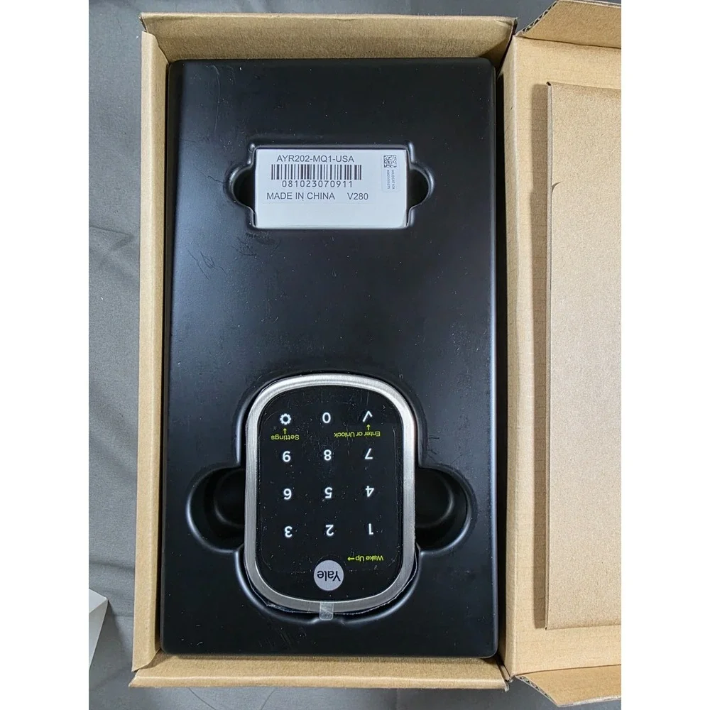 LiftMaster / Yale SMART‎ DEADBOLT LOCK NICKEL FINISH